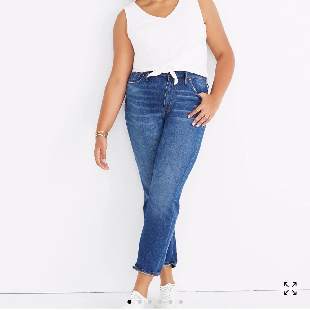 Madewell High Rise Slim Boyjean